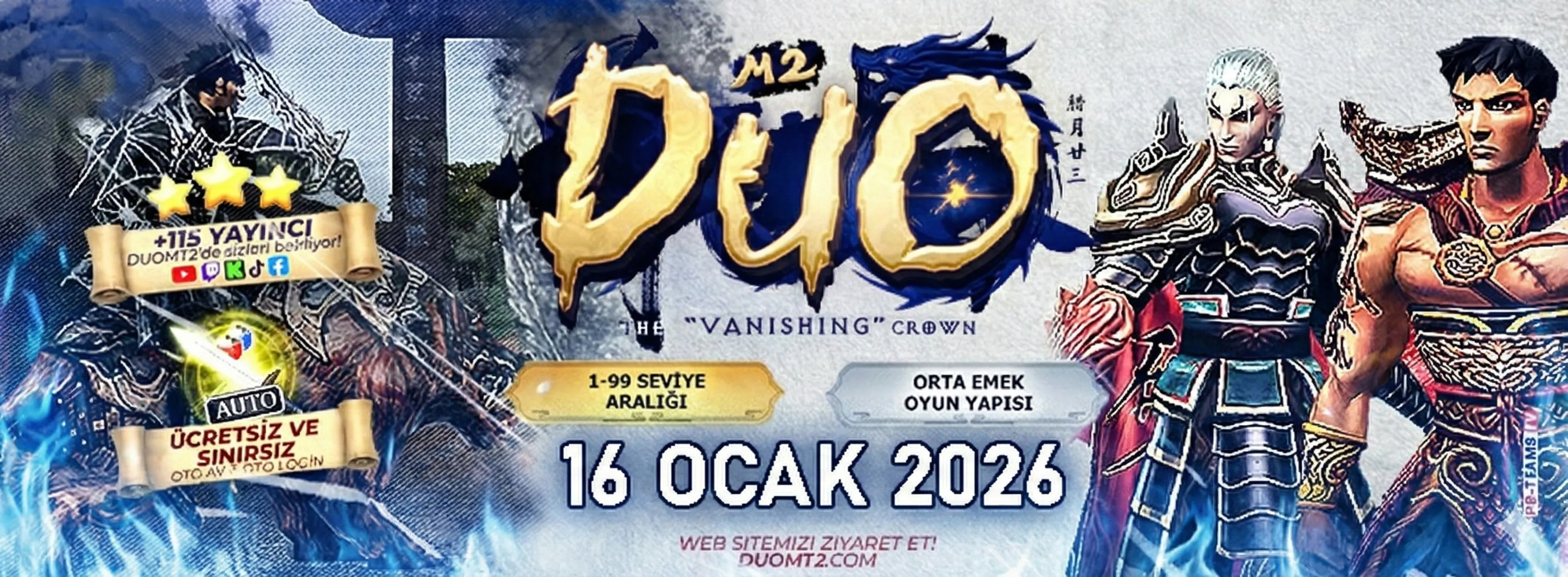 Duomt2 Metin2 server logo