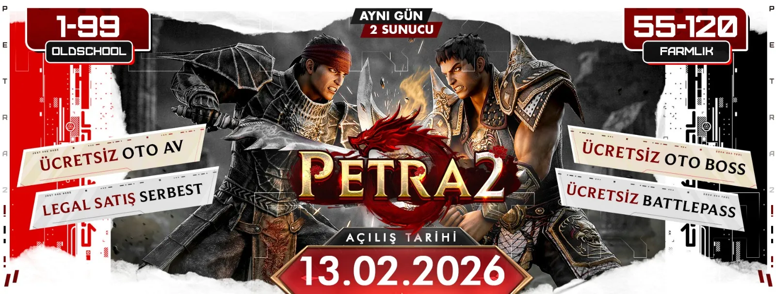 Petra2 Metin2 server logo