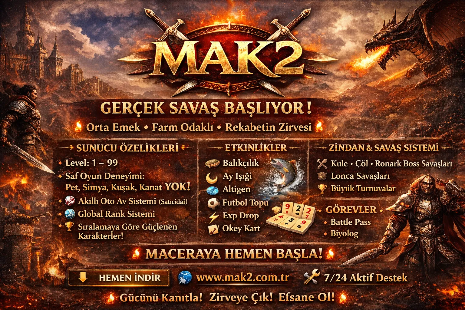 Mak2 Metin2 server logo