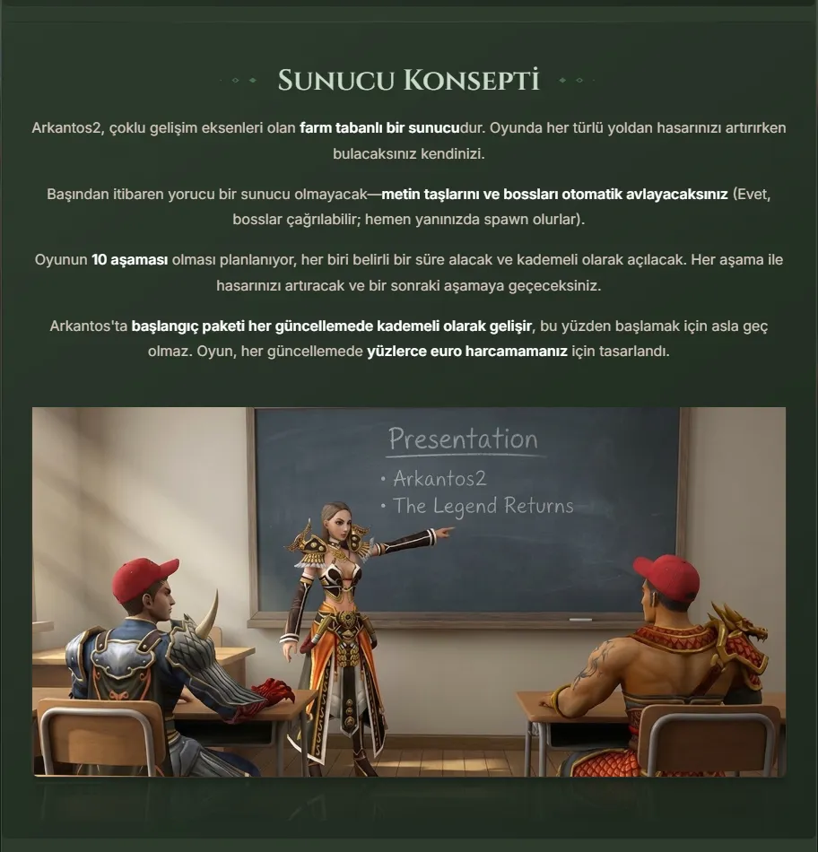 Arkantos2 Metin2 server logo