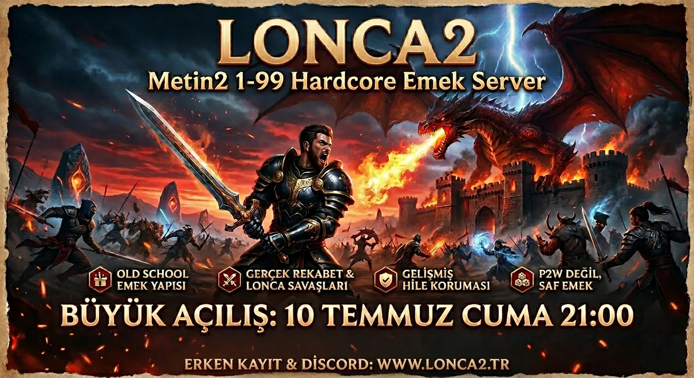 Lonca2 Metin2 server logo