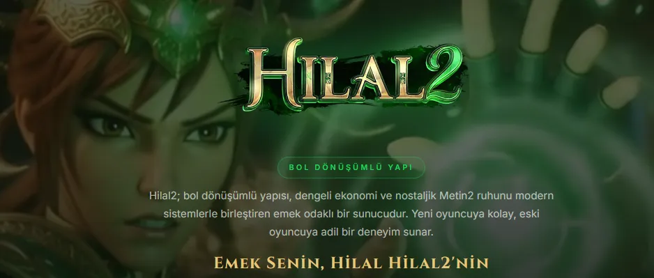 Hilal2 Server Metin2 server logo