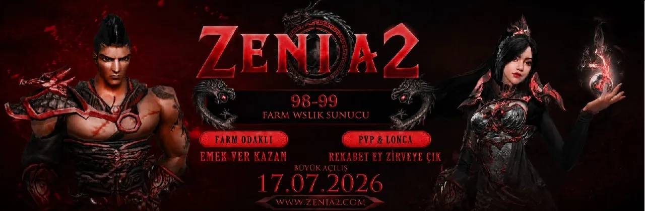Zenia2 Farm Wslik Metin2 server logo
