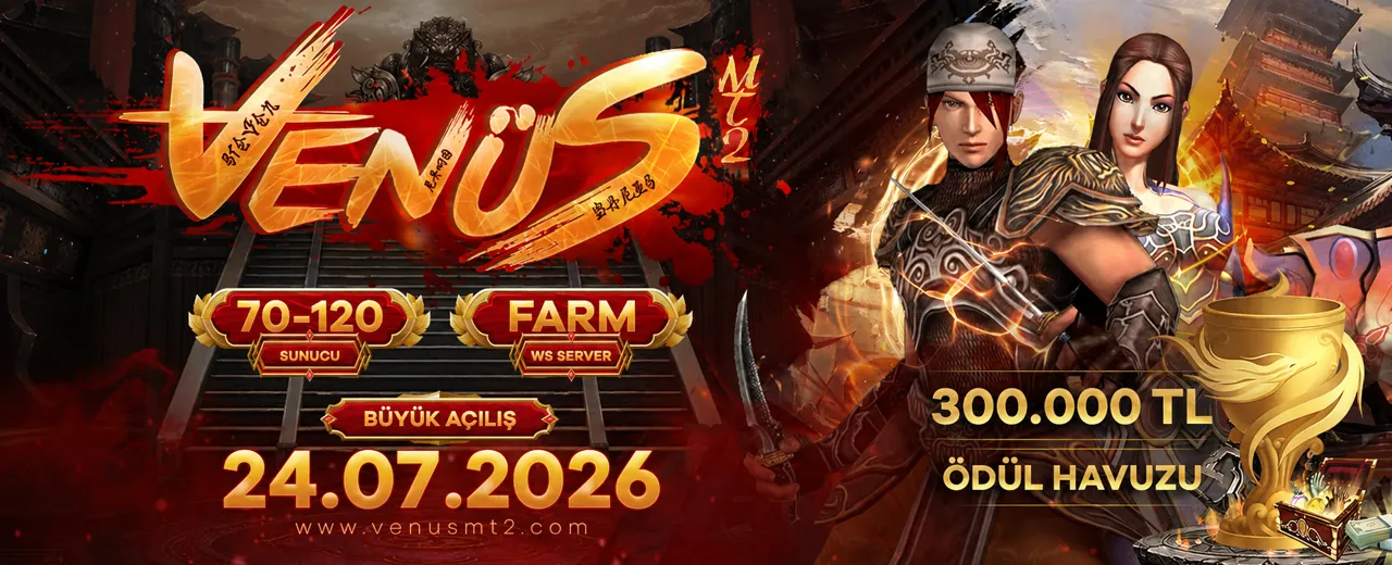 VenüsMt2 70-120 Metin2 server logo