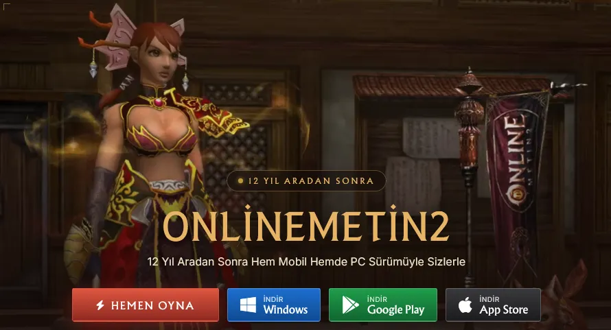 OnlineMETİN2 Metin2 server logo