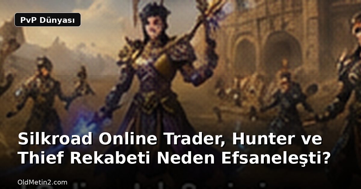 Silkroad Online Trader, Hunter ve Thief Rekabeti Neden Efsaneleşti?