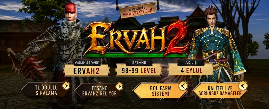Ervah2 VIP Metin2 banner